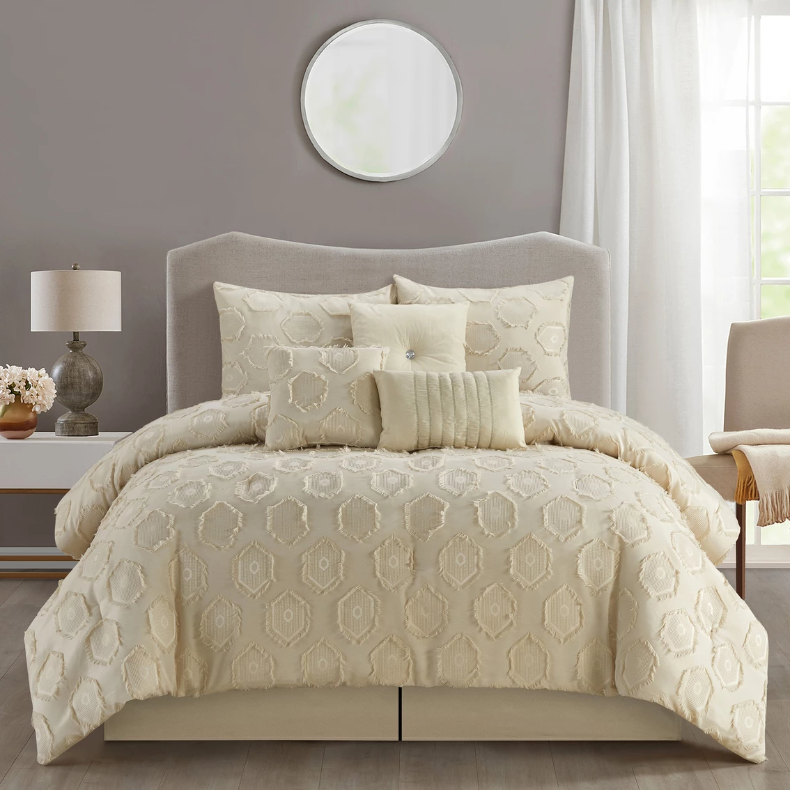 Budget ???? Grand Avenue Faust 7 Pc. Comforter Set ???? - Image 2