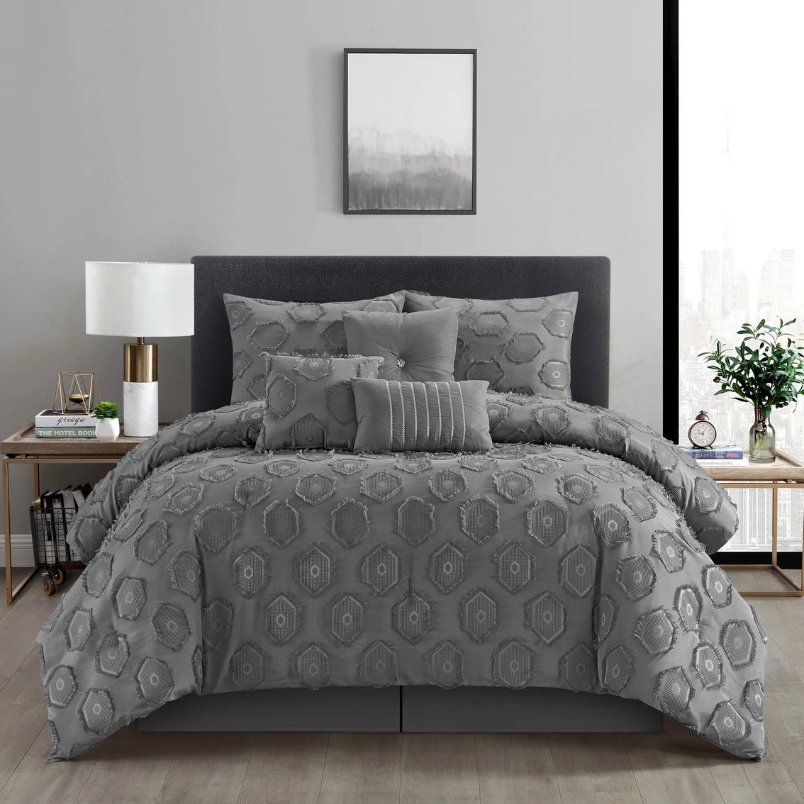 Budget ???? Grand Avenue Faust 7 Pc. Comforter Set ???? - Image 3