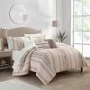Top 10 ❤️ Grand Avenue Ayla 10 Pc. Comforter Set, Blush, Striped ????