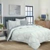 Buy ???? Royale Linens Bed In A Bag Hexagon Stripe Comforter Set ????