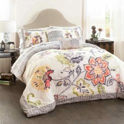 Best reviews of ???? Lush Decor Aster 5 Pc. Quilted Comforter Set ????