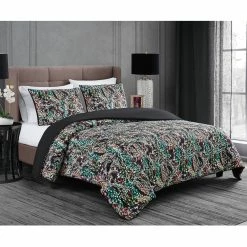 Outlet ???? Badgley Mischka Cassat Floral Comforter Set ????