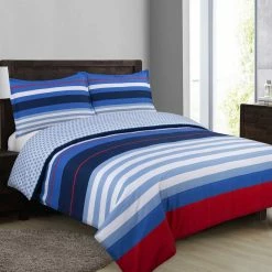 Outlet ???? Nouvelle Home Harbor Stripe Comforter Set ????